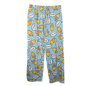 The Simpsons Homer Pajama Bottoms Size Large